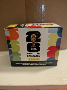 Panini FIFA World Cup 2026 Sticker Box Sealed 25 Packs